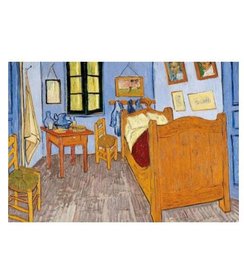 Diamond Painting 30 x 20 cm - van Gogh zshvg11  - vierkante steentjes