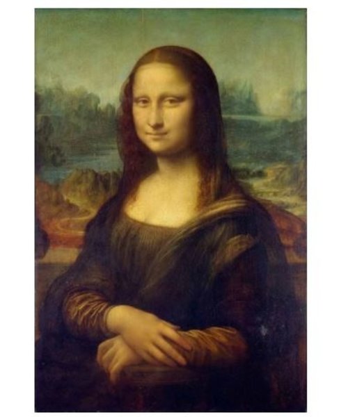 basetrade Diamond Painting 30 x 20 cm - Mona Lisa - vierkante steentjes