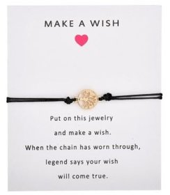 Make a Wish - Geluk armbandje - Vriendschap  - Liefde - Kado idee