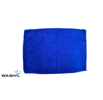 W.A.S.H. W.A.S.H. Auto Poetsdoek Premium - Microvezeldoek Blauw - 60 x 40 cm - 12-Pack