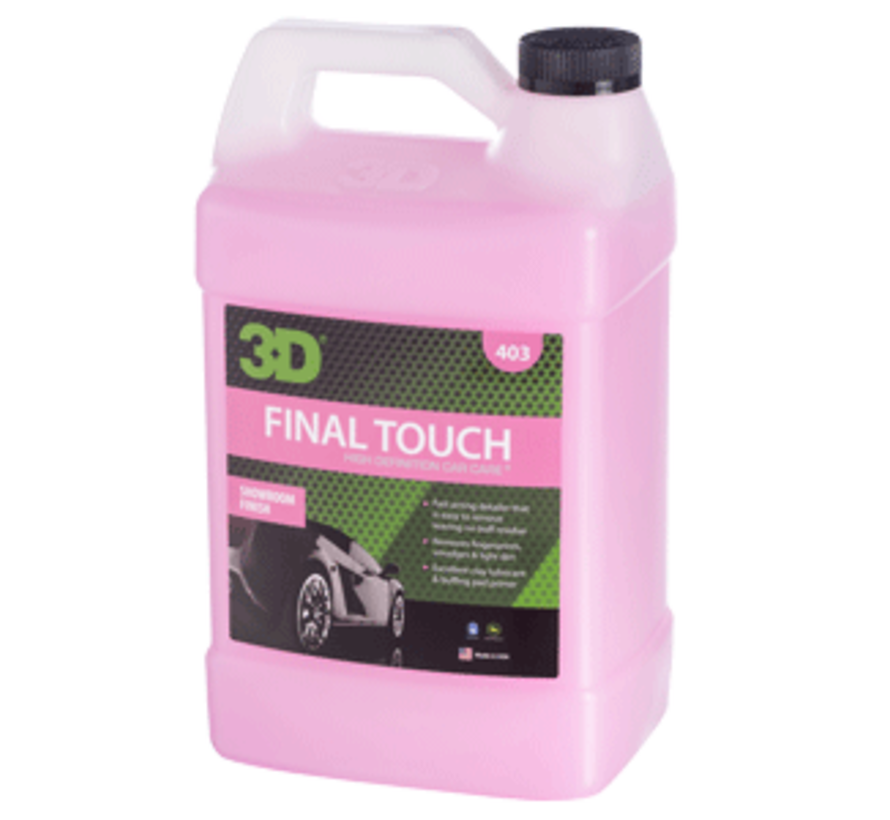 3D Final Touch - 1 Gallon / 3.78 Lt Jerrycan