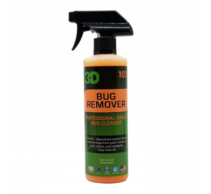 3D Bug Remover - 16 oz / 473 ml Spray Fles