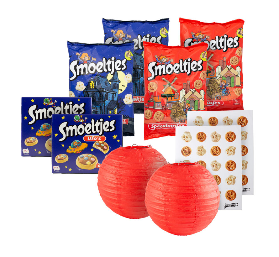 Halloween and Sint-Maarten Smoeljes Package - 42 handout bags / treats