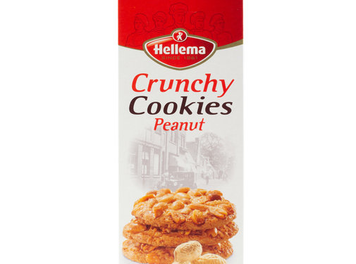 Hellema Hellema Koekjes Crunchy Pinda - 175 gram