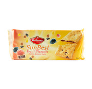 Hellema HELLEMA SunBest Fruit Biscuits RAISINS & FOREST FRUITS - 218 grams pack