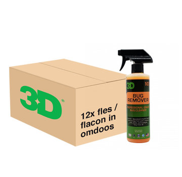 3D Bug Remover - 16 oz / 473 ml - 12x Spray Fles - grootverpakking