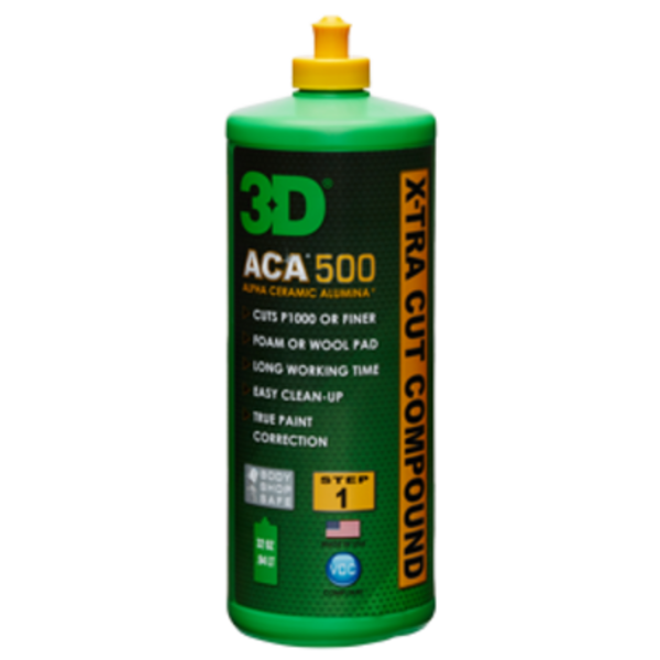 3D PRODUCTS 3D ACA X-TRA CUT Compound 500 - 32oz/946 ml fles