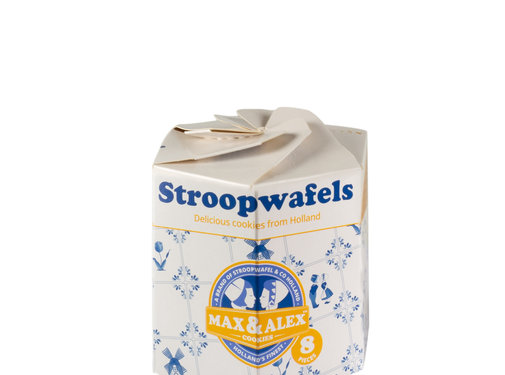 Max & Alex Sirup Waffles 250 grams Hexa pack