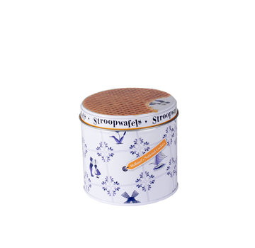 Max & Alex Stroopwafels - 250 gram - Delfsblauw Blik - 8 stuks