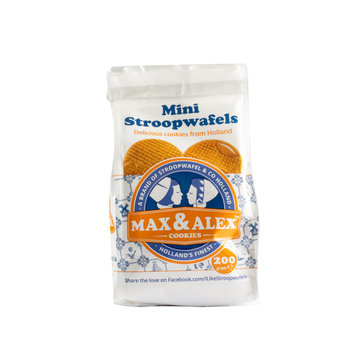 Max & Alex Mini Sirop Gaufres 200 gramme poche