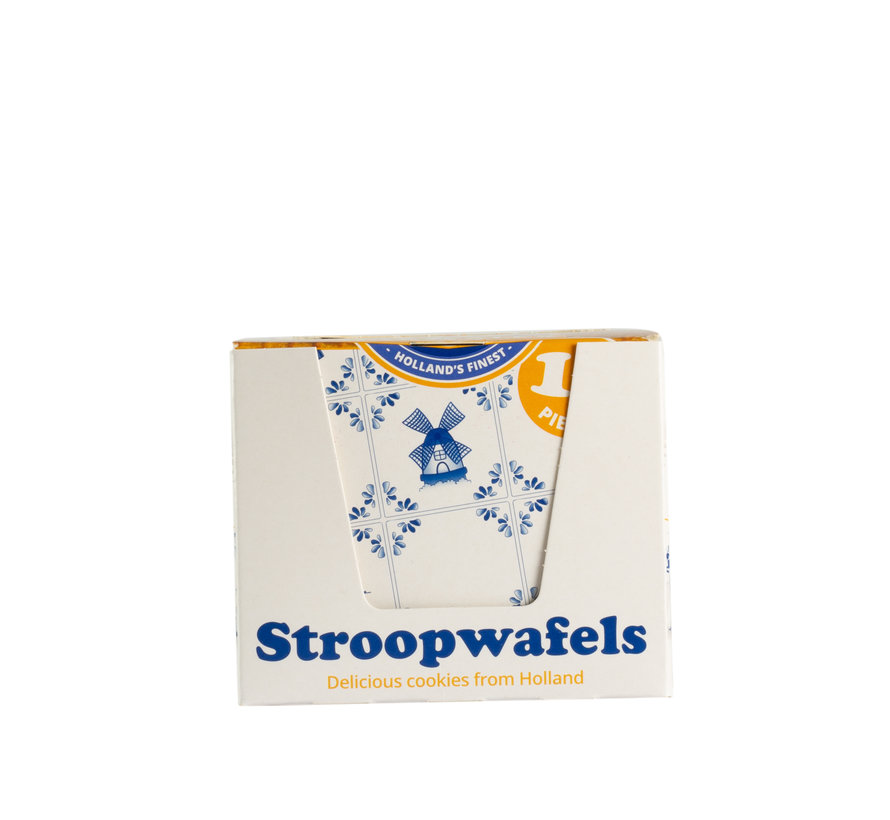 Max & Alex Stroopwafels - Single Packed - SRP Display 10x 31,5 gram 6x - omdoos