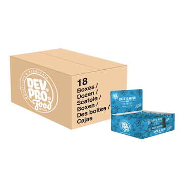 Dev. Pro. Date & Nuts bar - Coconut Cocoa  - CARTON 18x SRP (16x 30 gram) - (EU, TUR, RUS)