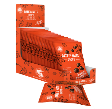 Dev. Pro. Date & Nuts Drops - Spicy Orange - SRP 12x 40 gram pack (EU, TR,  RUS)