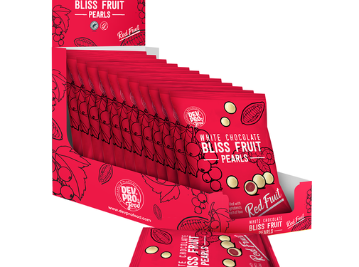 DEV. PRO. Dev. Pro. Fruit Balls - White Bliss Pearls - Red Fruit - SRP 12x 40 gram pack (EU, TR,  RUS)