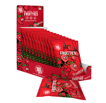 Dev. Pro. Fruitties - Strawberry - SRP 12x 35 gram pack (EU, TR,  RUS)