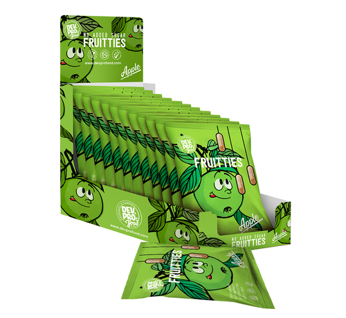 Dev. Pro. Fruitties - Apple - SRP 12x 35 gram pack (EU, TR,  RUS)