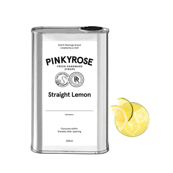 PINKYROSE Pinkyrose syrup Straight Lemon - 500 ml