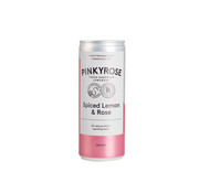 Pinkyrose Lemonade Spiced Lemon & Rose - 250 ml - can