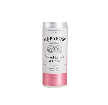 PinkyRose Limonade Spiced Lemon & Rose - 250 ml - blik