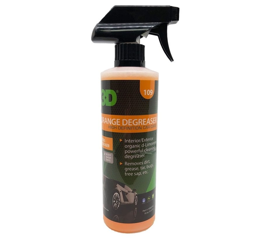 3D Orange Citrus Degreaser - 16oz / 473 ml Spray Fles