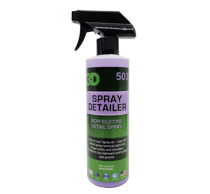 3D SPRAY DETAILER - 16 oz / 473 ml Spray Fles