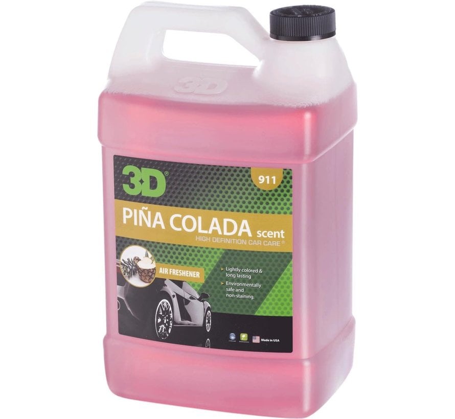 3D Pina Colada Scent - 1 Gallon / 3.78 Lt Can