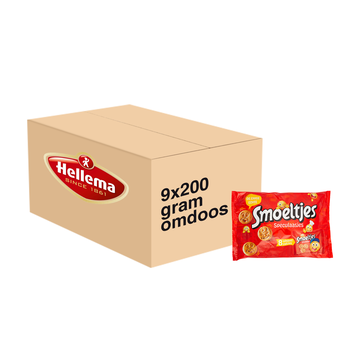 Smoeltjes Hellema Smoeltjes Speculaasjes - 72 uitdeel zakjes - omdoos