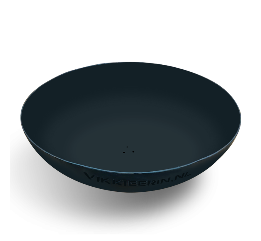 Vikkieerin.nl - Fire Bowl - round - black - Ø45 cm