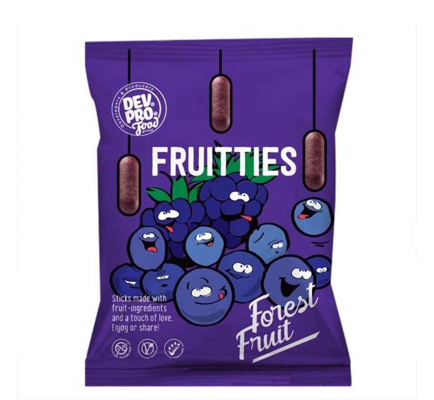 Dev. Pro. Fruitties - Bosvruchten - 12-zakjes - SRP display box