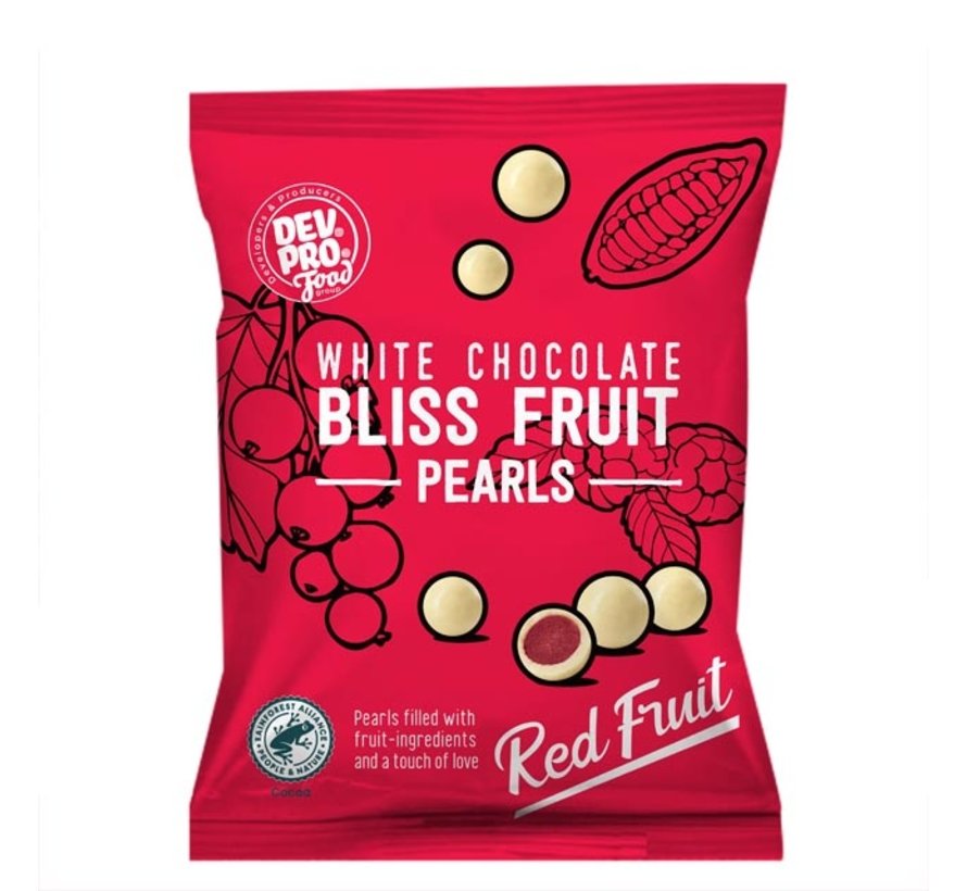 Dev. Pro. Fruit Balls - White Bliss Pearls - Red Fruit - SRP 12x 40 gram pack (EU, TR,  RUS)