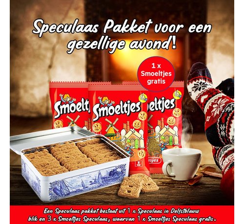 Smoeltjes Hellema Smoeltjes - Speculaas Kit 2020 - 25x