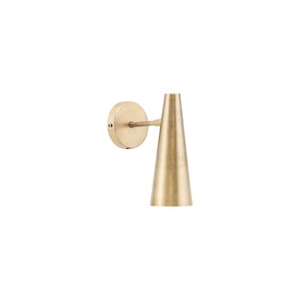 House Doctor Wall lamp, Precise, Brass, E14, Max 6 W (LED), 2.5 m cable,