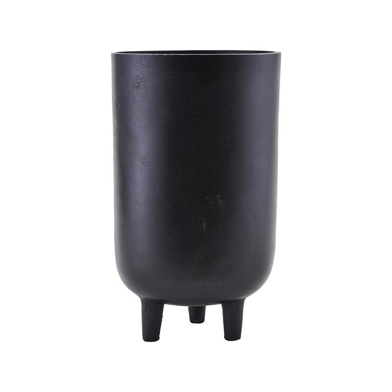 House Doctor Planter, Jang, Black oxidized, Indoor use