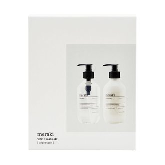 Meraki Gift box, Tangled Woods, Simple hand care, White, Set of 2 p Meraki Gift box, Tangled Woods, Simple hand care, White, Set of 2 p