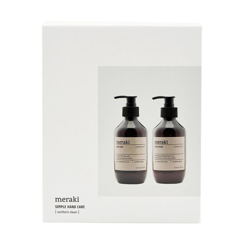 Meraki Gift box, Northern dawn, Simple hand care, Set of 2 pcs, 2 x