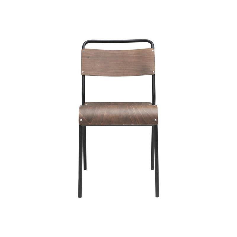 House Doctor Dining chair, Original, Dark brown, Seat height: 46 cm