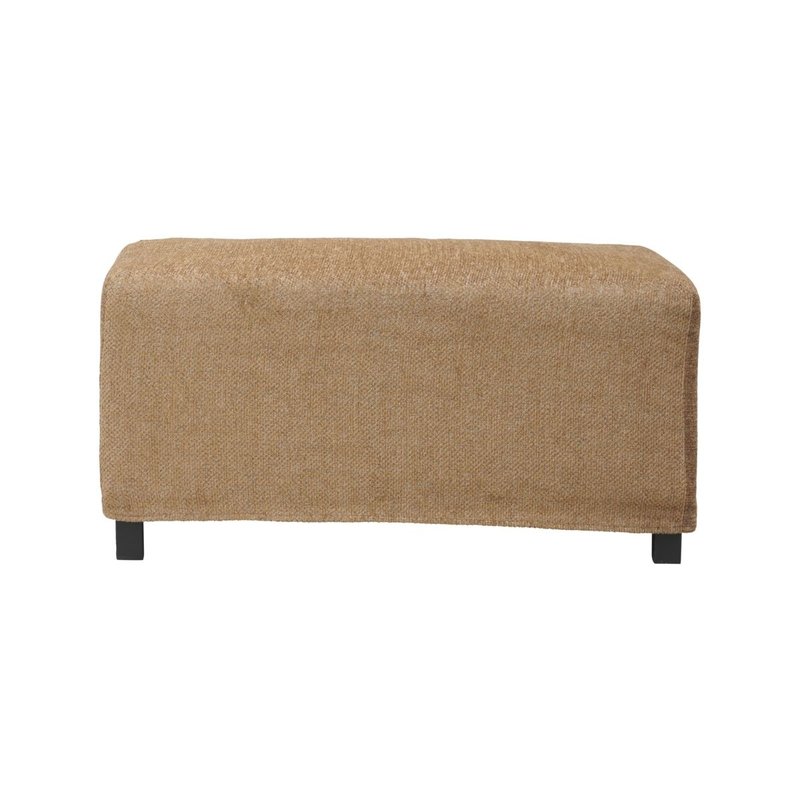 House Doctor Cover to pouf, Camphor, Camel