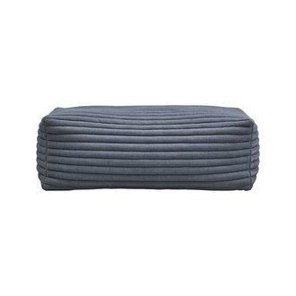 House Doctor Pouf, Roll, Grey/Blue
