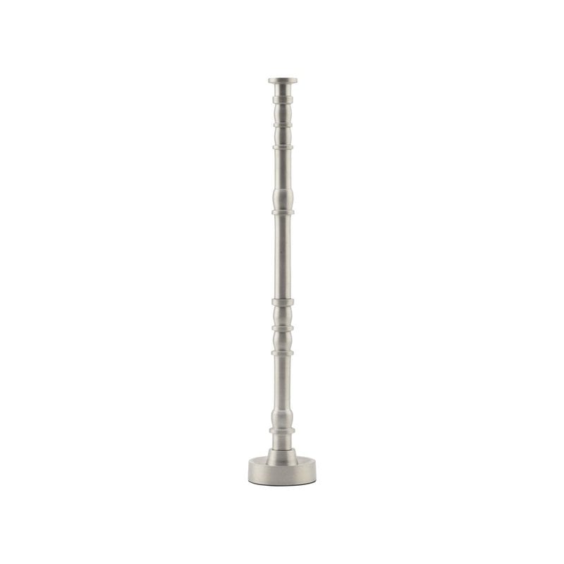 House Doctor Candle stand, Jersey, Silver oxidized