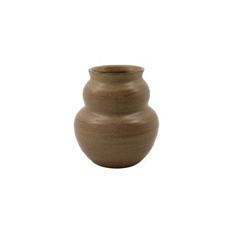 House Doctor Vase, Juno, Camel, Handmade, Finish/Colour/Size may vary