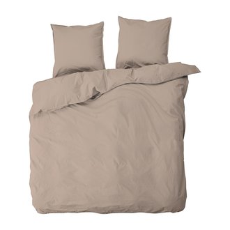 By Nord Double bed linen, Ingrid, Straw, 2 pillowcases