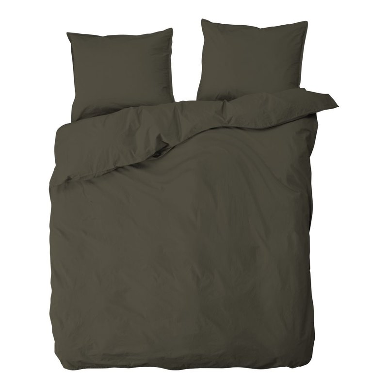 By Nord Double bed linen, Ingrid, Bark, 2 pcs pillow case