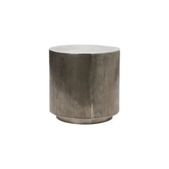 House Doctor Coffee table, Rota, Brushed silver
