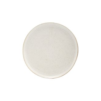 House Doctor Dinner plate, Pion, Grey/White, Finish/Colour may vary