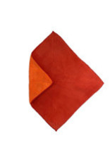 Flipper Microtex duo 30x30 oranje/rood