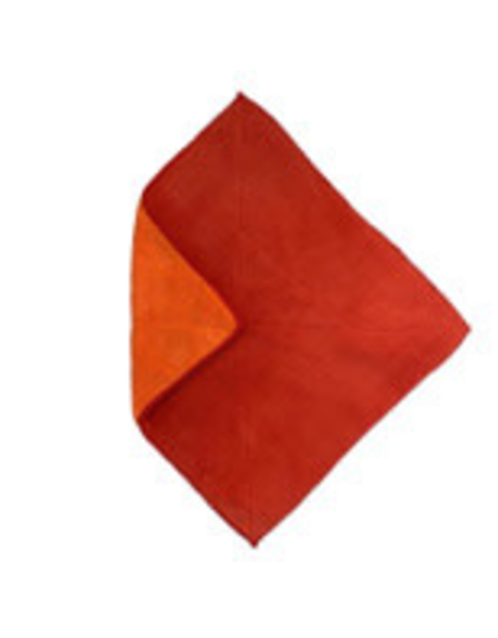 Flipper Microtex duo 30x30 oranje/rood