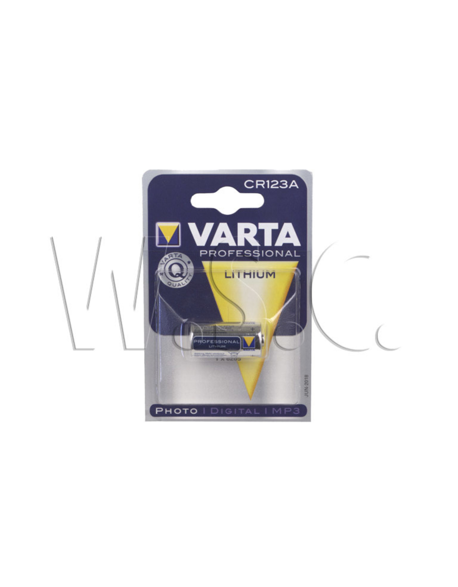 Varta VARTA BATTERIJ  CR123A