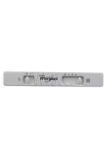 Whirlpool WH FRONT COMPLEET MET KNOPJES  WIT