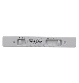 Whirlpool WH FRONT COMPLEET MET KNOPJES  WIT