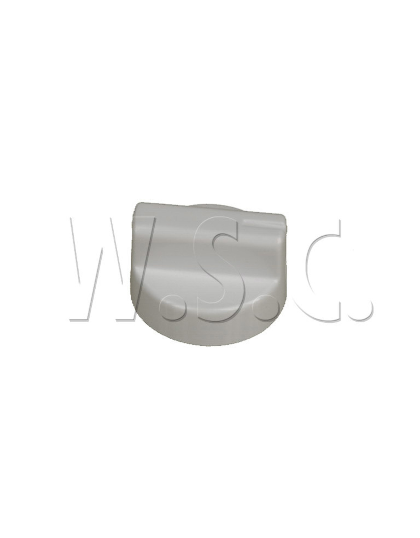 Novy DRAAIKNOP WIT  D878